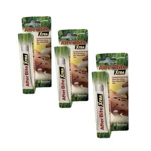 After Bite XTRA The Itch Eraser Soothing Gel Instant Sting Relief 0.7 Oz 3 Pack